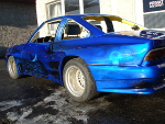 Airbrush auf einem Opel Manta