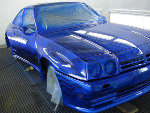 Fertige Lackierung - zum Airbrush bereit